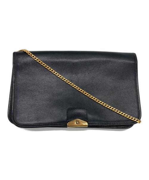 Christian Dior（クリスチャン ディオール）Christian Dior (クリスチャン ディオール) ヴィンテージショルダーバッグ ブラック サイズ:-の古着・服飾アイテム