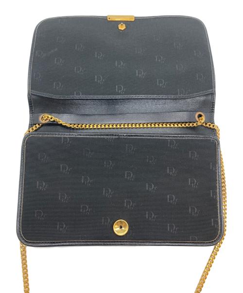 Christian Dior（クリスチャン ディオール）Christian Dior (クリスチャン ディオール) ヴィンテージショルダーバッグ ブラック サイズ:-の古着・服飾アイテム