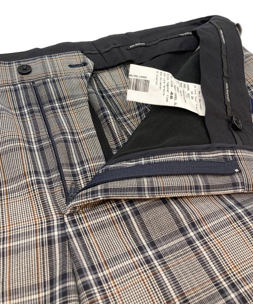NEIL BARRETT（ニールバレット）NEIL BARRETT (ニールバレット) チェックパンツ ネイビー×グレー サイズ:SIZE 48の古着・服飾アイテム
