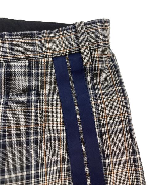 NEIL BARRETT（ニールバレット）NEIL BARRETT (ニールバレット) チェックパンツ ネイビー×グレー サイズ:SIZE 48の古着・服飾アイテム