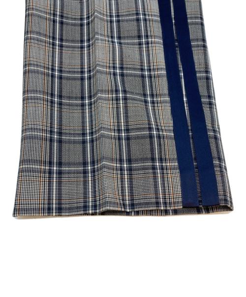 NEIL BARRETT（ニールバレット）NEIL BARRETT (ニールバレット) チェックパンツ ネイビー×グレー サイズ:SIZE 48の古着・服飾アイテム