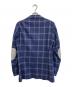 L.B.M.1911 (エルビーエム1911) ウールチェックテーラードジャケット ネイビー×ブルー サイズ:44：8000円