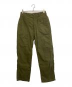 Engineered Garmentsエンジニアドガーメンツ）の古着「Fatigue Pant Cotton Brushed HB 24AW」｜カーキ