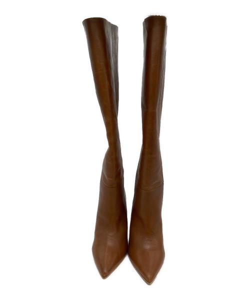 Pippichic（ピッピシック）Pippichic (ピッピシック) ロングブーツ ブラウン サイズ:23.5の古着・服飾アイテム