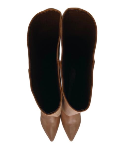 Pippichic（ピッピシック）Pippichic (ピッピシック) ロングブーツ ブラウン サイズ:23.5の古着・服飾アイテム