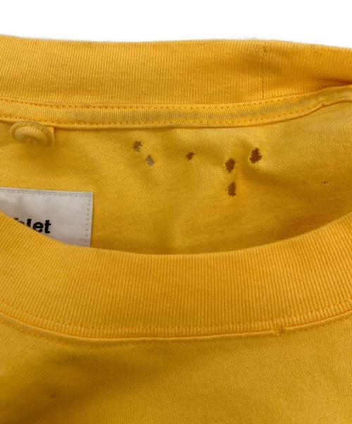 doublet（ダブレット）doublet (ダブレット) ZOMBIE SILHOUETTE LONG SLEEVE イエロー サイズ:Mの古着・服飾アイテム