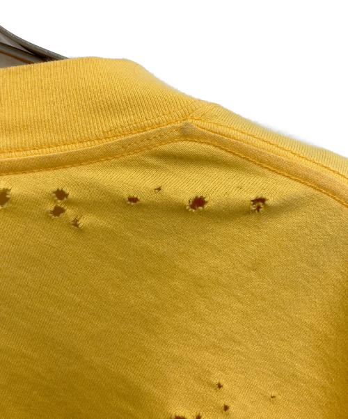 doublet（ダブレット）doublet (ダブレット) ZOMBIE SILHOUETTE LONG SLEEVE イエロー サイズ:Mの古着・服飾アイテム