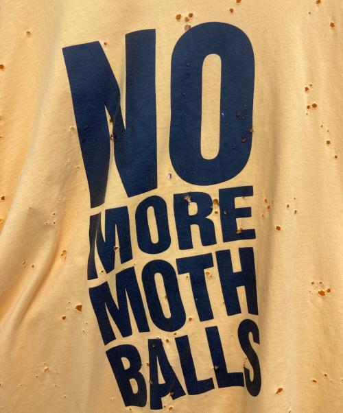 doublet（ダブレット）doublet (ダブレット) ZOMBIE SILHOUETTE LONG SLEEVE イエロー サイズ:Mの古着・服飾アイテム