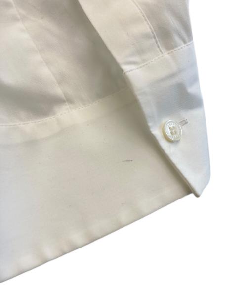 sacai（サカイ）sacai (サカイ) Cotton Poplin Cape シャツ ホワイト サイズ:2の古着・服飾アイテム