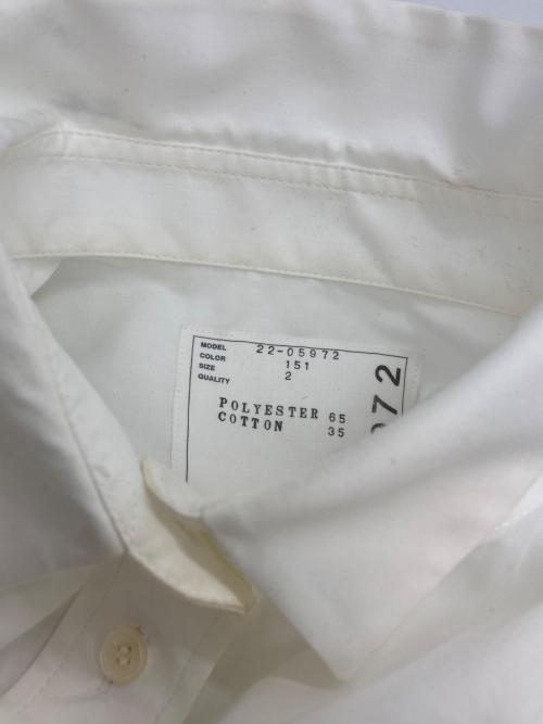 sacai（サカイ）sacai (サカイ) Cotton Poplin Cape シャツ ホワイト サイズ:2の古着・服飾アイテム