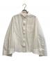 sacai（サカイ）の古着「Cotton Poplin Cape シャツ」｜ホワイト