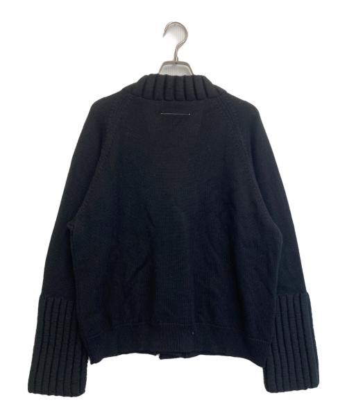MM6 Maison Margiela（エムエムシックスメゾンマルジェラ）MM6 Maison Margiela (エムエムシックスメゾンマルジェラ) カーディガン ブラック サイズ:XSの古着・服飾アイテム