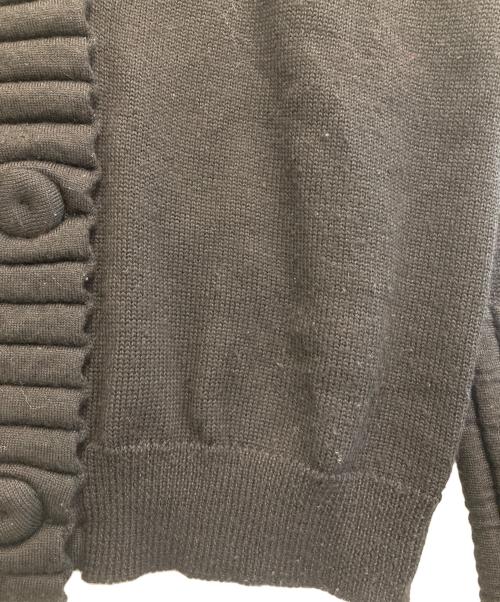 MM6 Maison Margiela（エムエムシックスメゾンマルジェラ）MM6 Maison Margiela (エムエムシックスメゾンマルジェラ) カーディガン ブラック サイズ:XSの古着・服飾アイテム