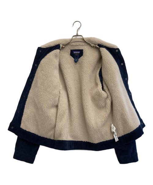 Patagonia（パタゴニア）Patagonia (パタゴニア) コーデュロイボアジャケット ネイビー サイズ:Mの古着・服飾アイテム
