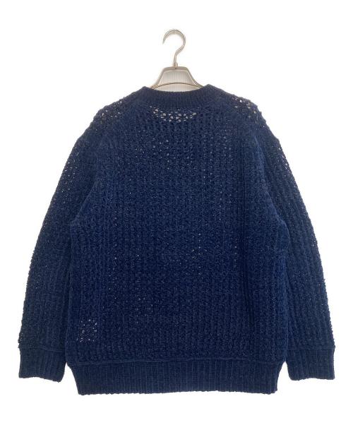 JUNYA WATANABE MAN（ジュンヤワタナベマン）JUNYA WATANABE MAN (ジュンヤワタナベマン) 24AW クルーネックニット ネイビー サイズ:Sの古着・服飾アイテム