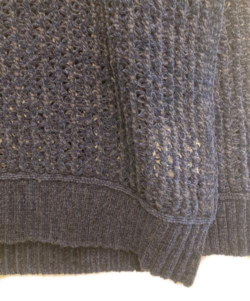 JUNYA WATANABE MAN（ジュンヤワタナベマン）JUNYA WATANABE MAN (ジュンヤワタナベマン) 24AW クルーネックニット ネイビー サイズ:Sの古着・服飾アイテム