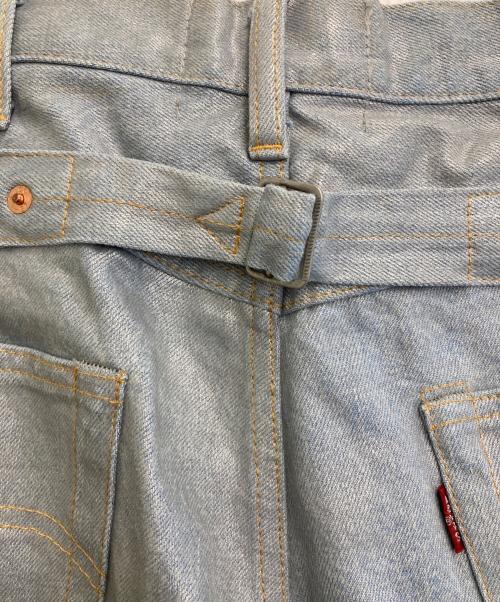 LEVI'S（リーバイス）LEVI'S (リーバイス) JUNYA WATANABE COMME des GARCONS (ジュンヤワタナベ コムデギャルソン) 25ＳＳデニムパンツ ブルー サイズ:Sの古着・服飾アイテム