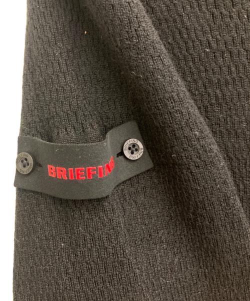 BRIEFING（ブリーフィング）BRIEFING (ブリーフィング) ハイネックニット ブラック サイズ:Mの古着・服飾アイテム