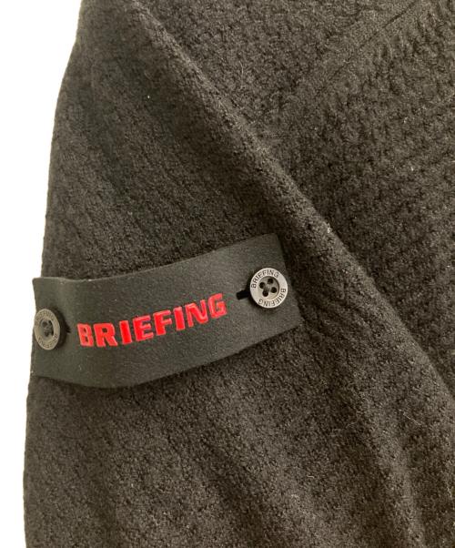 BRIEFING（ブリーフィング）BRIEFING (ブリーフィング) ハイネックニット ブラック サイズ:Mの古着・服飾アイテム