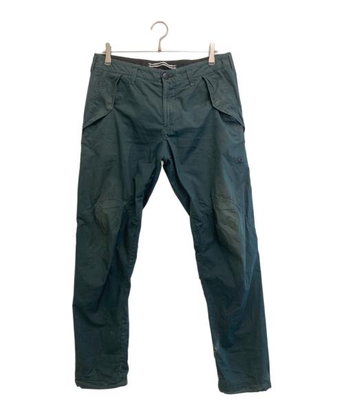 STONE ISLAND（ストーンアイランド）STONE ISLAND (ストーンアイランド) コットンストレートパンツ グリーン サイズ:32の古着・服飾アイテム