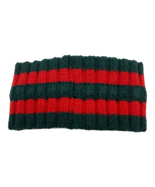 GUCCI（グッチ）GUCCI (グッチ) ヘアバンド グリーン サイズ:-の古着・服飾アイテム