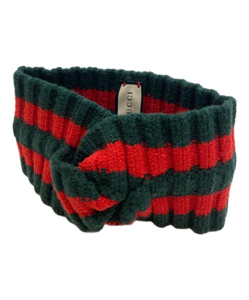 GUCCI（グッチ）GUCCI (グッチ) ヘアバンド グリーン サイズ:-の古着・服飾アイテム