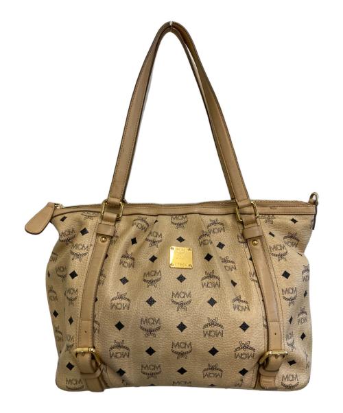 MCM（エムシーエム）MCM (エムシーエム) ヴィセトス2WAYバッグ ベージュ サイズ:-の古着・服飾アイテム