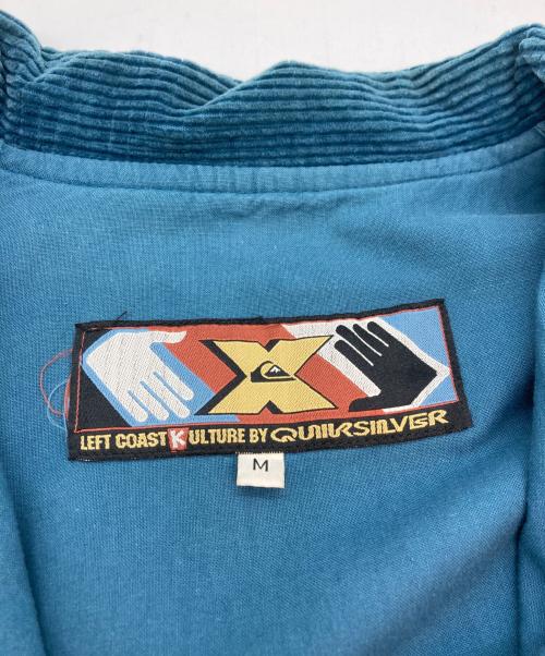 quicksilver（クイックシルバー）quicksilver (クイックシルバー) コーデュロイジャケット ブルー サイズ:SIZE Mの古着・服飾アイテム