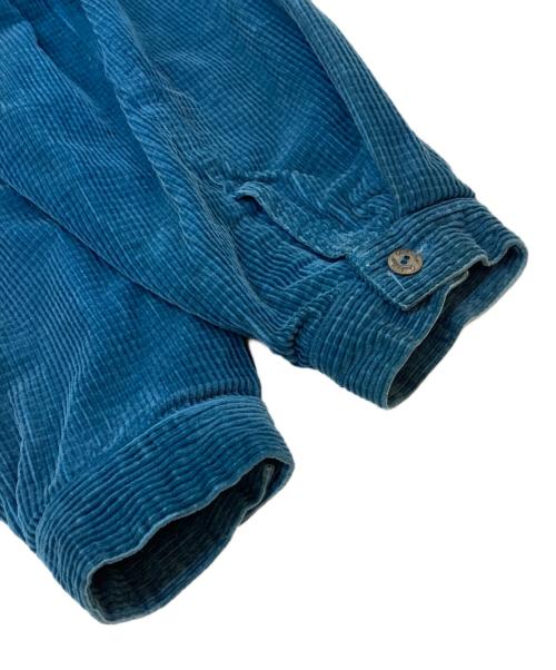 quicksilver（クイックシルバー）quicksilver (クイックシルバー) コーデュロイジャケット ブルー サイズ:SIZE Mの古着・服飾アイテム