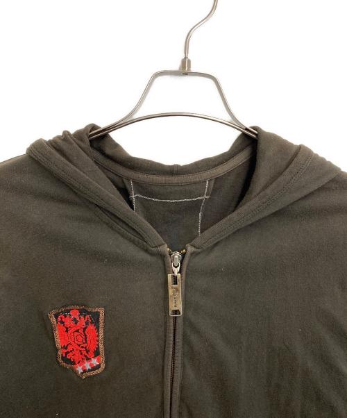 SABOTAGE（サボタージュ）SABOTAGE (サボタージュ) ジップパーカー カーキ サイズ:Lの古着・服飾アイテム