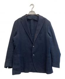 TAGLIATORE（タリアトーレ）の古着「メッシュテーラードジャケット」｜ネイビー