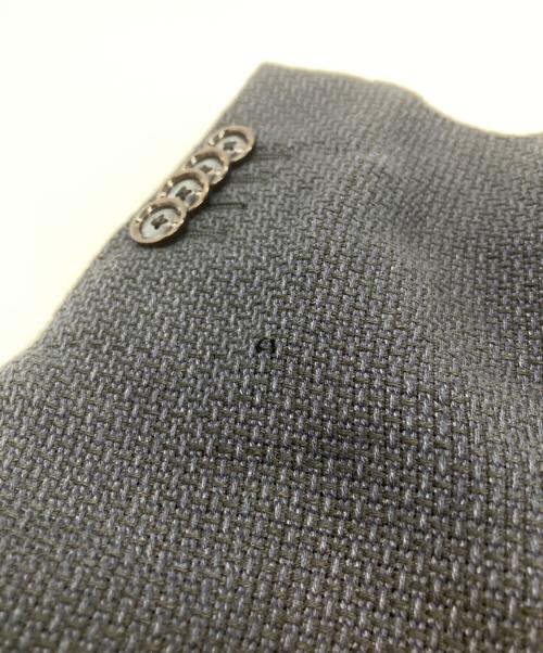 TAGLIATORE（タリアトーレ）TAGLIATORE (タリアトーレ) メッシュテーラードジャケット ネイビー サイズ:-の古着・服飾アイテム