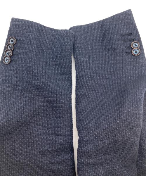 TAGLIATORE（タリアトーレ）TAGLIATORE (タリアトーレ) メッシュテーラードジャケット ネイビー サイズ:-の古着・服飾アイテム