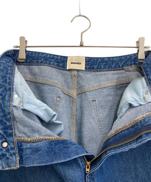 SHISHIKUI（シシクイ）shishikui (シシクイ) dacoデニムパンツ ブルー サイズ:40の古着・服飾アイテム