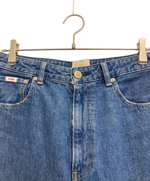 SHISHIKUI（シシクイ）shishikui (シシクイ) dacoデニムパンツ ブルー サイズ:40の古着・服飾アイテム
