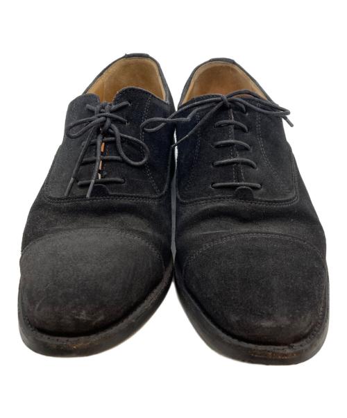 berwick（バーウィック）berwick (バーウィック) スウェードシューズ ブラック サイズ:8の古着・服飾アイテム