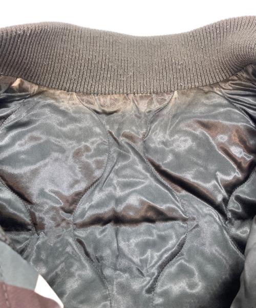 NUMBER (N)INE（ナンバーナイン）NUMBER (N)INE (ナンバーナイン) ハートトライバルカモ MA-1 グリーン サイズ:3の古着・服飾アイテム