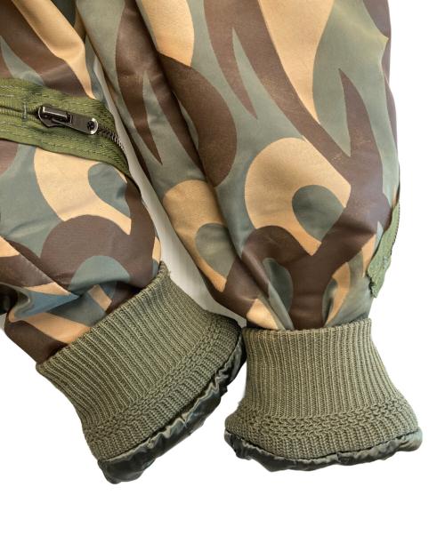 NUMBER (N)INE（ナンバーナイン）NUMBER (N)INE (ナンバーナイン) ハートトライバルカモ MA-1 グリーン サイズ:3の古着・服飾アイテム