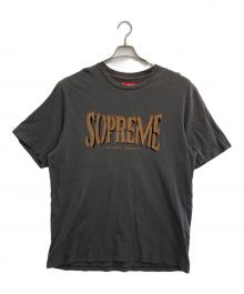SUPREME（シュプリーム）の古着「25SS Flocked Washed S/S Top」｜グレー