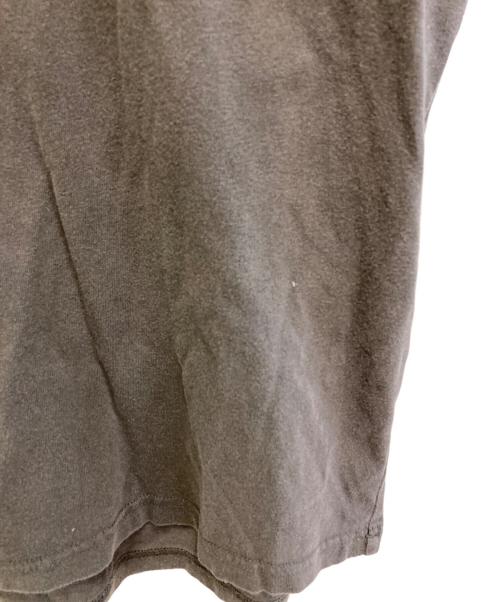 SUPREME（シュプリーム）Supreme (シュプリーム) 25SS Flocked Washed S/S Top グレー サイズ:Lの古着・服飾アイテム