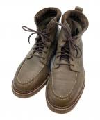 COLE HAANコールハーン）の古着「レースアップブーツ」｜ブラウン