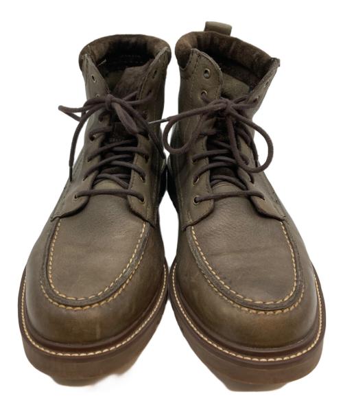 COLE HAAN（コールハーン）COLE HAAN (コールハーン) レースアップブーツ ブラウン サイズ:9 1/2の古着・服飾アイテム