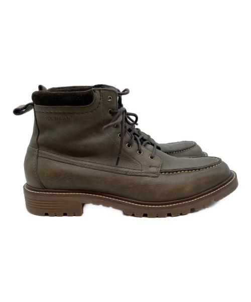 COLE HAAN（コールハーン）COLE HAAN (コールハーン) レースアップブーツ ブラウン サイズ:9 1/2の古着・服飾アイテム
