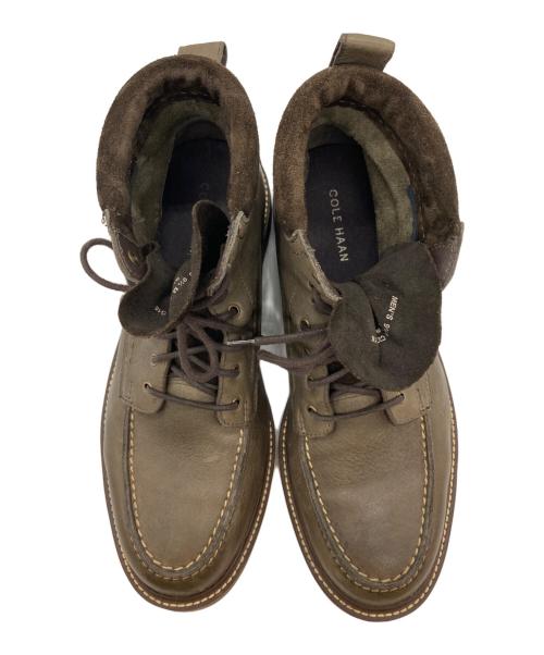 COLE HAAN（コールハーン）COLE HAAN (コールハーン) レースアップブーツ ブラウン サイズ:9 1/2の古着・服飾アイテム