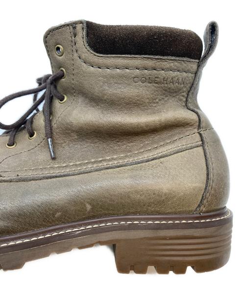 COLE HAAN（コールハーン）COLE HAAN (コールハーン) レースアップブーツ ブラウン サイズ:9 1/2の古着・服飾アイテム