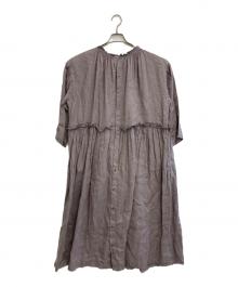 nest Robe（ネストローブ）の古着「リネンワンピース」｜ピンク