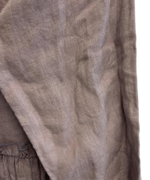 nest Robe（ネストローブ）nest Robe (ネストローブ) リネンワンピース ピンク サイズ:Fの古着・服飾アイテム