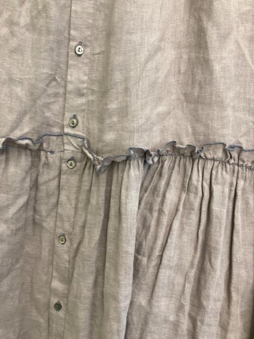 nest Robe（ネストローブ）nest Robe (ネストローブ) リネンワンピース ピンク サイズ:Fの古着・服飾アイテム