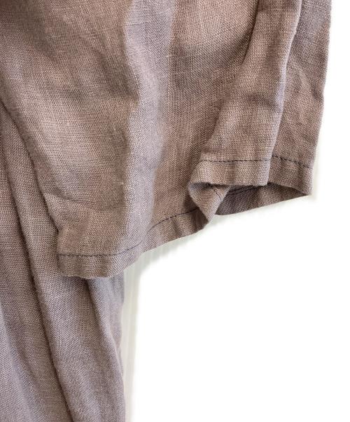 nest Robe（ネストローブ）nest Robe (ネストローブ) リネンワンピース ピンク サイズ:Fの古着・服飾アイテム