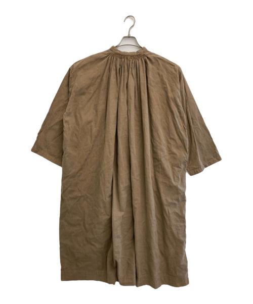 nest Robe（ネストローブ）nest Robe (ネストローブ) エシカルダイチャーチドレス ブラウン サイズ:Fの古着・服飾アイテム